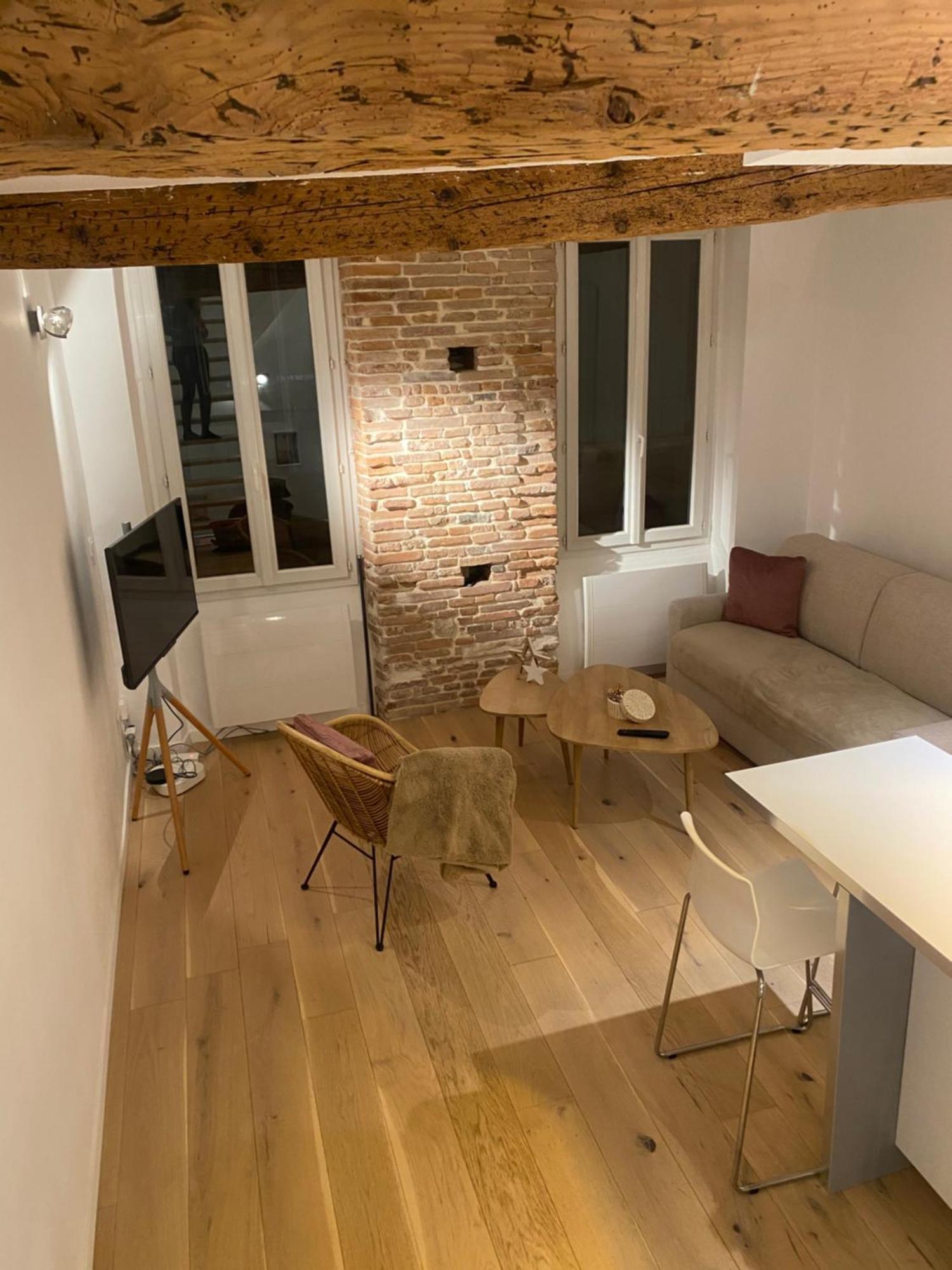 Appartamento Duplex Aux Carmes Tolosa Esterno foto